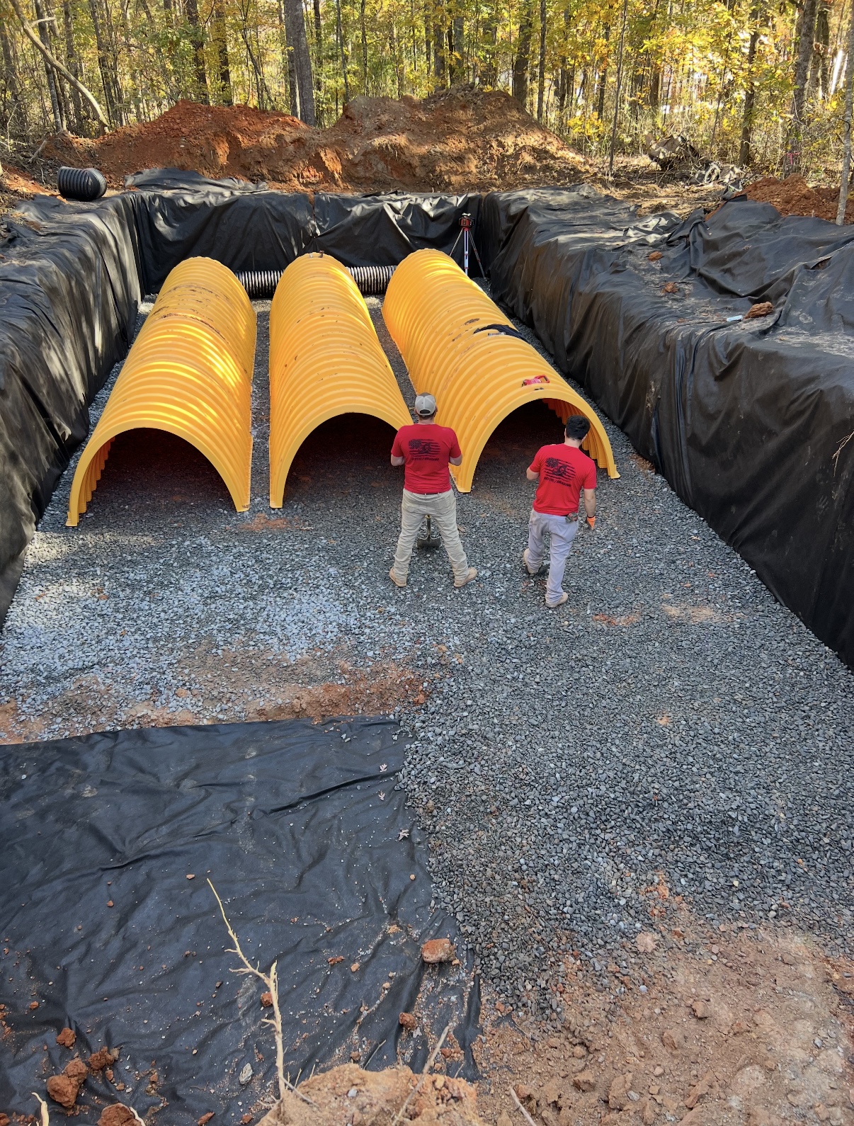 Stormwater Retention Install 1