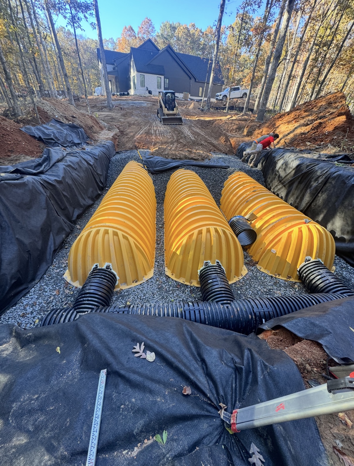 Stormwater Retention Install 2